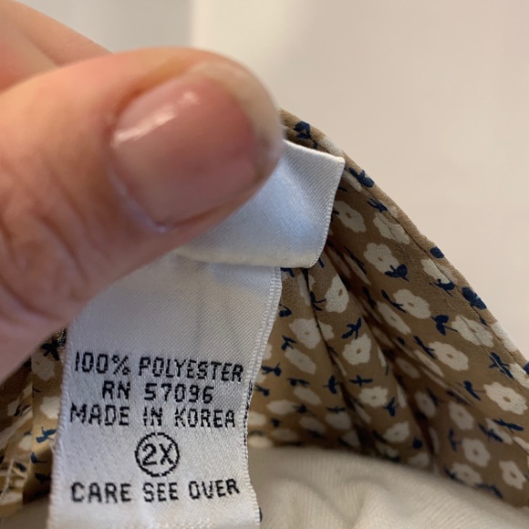 Lady Nicola Long Sleeve Shirt Size 2X Fit Like 1X - Picture 10 of 10